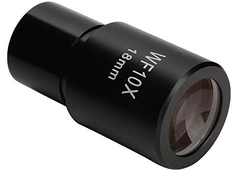 Garosa Ocular Gran Angular WF10X de 18 Mm, Vidrio óptico, Imagen Clara y Brillante, 23,2 Mm para Microscopios Biológicos y Estudiantes
