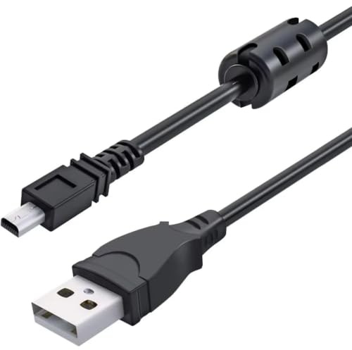 Auqewl Nikon Camera USB Cable, UC-E6 UC-E16 UC-E17 UC-E23 Replacement Data Transfer & Charging Cord for Nikon DSLR D3300 D750 D5300 D7200 D3200 D5100 & Coolpix P520 L340 S6500 S3700 S3500 A10, 150 cm
