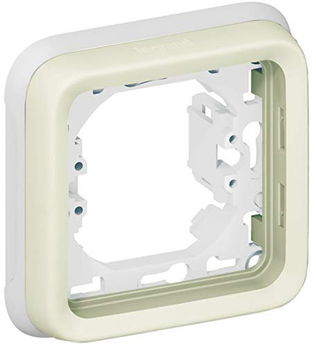 Legrand - 069692 placa 1 elem. blanco plexo ii comp. Ref. 6565130202