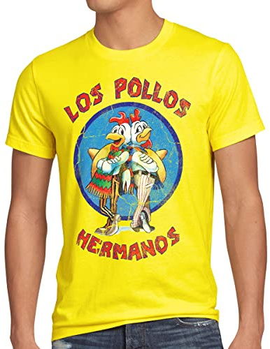 style3 Los Pollos Camiseta para Hombre T-Shirt