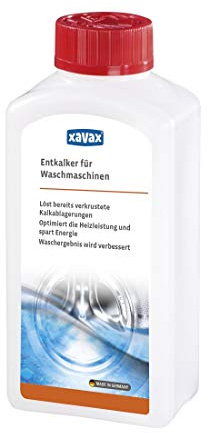 Xavax Waschmaschinen Entkalker, optimiert Heizleistung und spart Energie, 250 ml