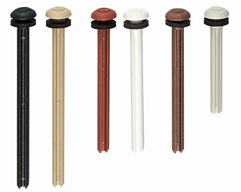 Herkules Dübel mit Pilzkopf je 100 Stück (6,0x60 mm, schwarz)