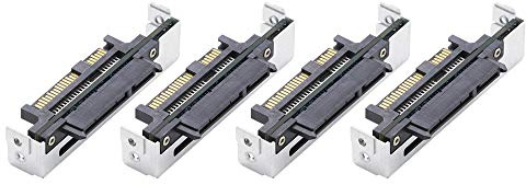 QNAP 2.5-inch 6Gbps SAS to SATA Drive Adapter for Dual-Controller All-Flash ES2486dc NAS (QDA-SA3 X 4 Pack)