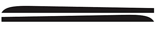 Flügel Lippe Seitenschweller Schwellerstreifen Körper Aufkleber Aufkleber Für BMW F02 G30 E90 E92 E93 F20 F21 F30 F31 F32 F33 F34 F15 F10 F11 Heckspoiler (Farbe : Matt-schwarz)