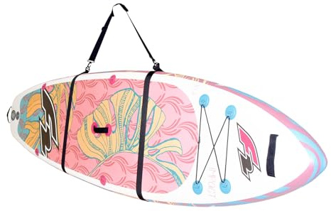 F2 Tragegurt SUP Träger Stand Up Paddling Zubehör 140cm Schwarz 2025
