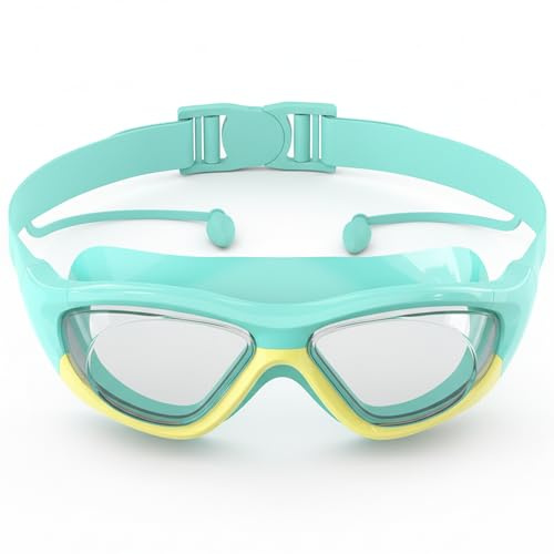 Seaflar Gafas de Natación Anti-Niebla para Uso General | Protección UV, Impermeables, Junta de Silicona | Gafas de Natación para Niños de 6 a 14 Años