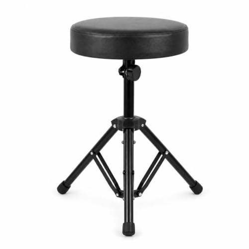 MotiveTech Tabouret Percussion Rembourré Siège Batteur Stable Tabouret Musique pour Musiciens