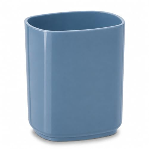 Acrimet Jumbo Stifthalter, Stiftebecher, Organizer – Übergröße Schreibtisch-Organizer für Schüler, Künstler und Berufstätige (Kunststoff) (Blau)