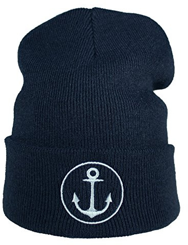 Gorro : Ancla/Regalo Pescador/Regalos Marinero/Gorras de Hombre y Mujer/Gorros Invierno/Gorra de Lana/Boina niña niño/Boinas Trabajo/Beanie/Sombrero