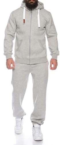 Finchman Finchsuit 1 Tuta da Jogging da Uomo Tuta Sportiva FMJS135, grigio, L