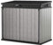 Koll Living Garden Mülltonnenboxen von 848- bis 2020 Liter wählbar - aus Wetter- & UV-festem Kunststoff - mit Gasdruckfedern und Belüftungsystem (Typ 6-1150 Liter - grau)