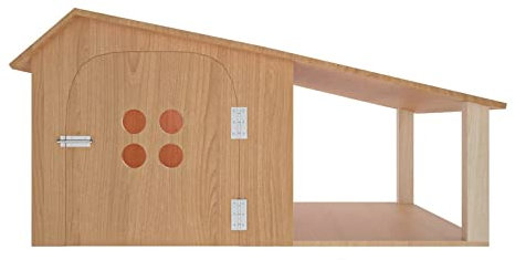 Hundehütte Indoor mit Balkon