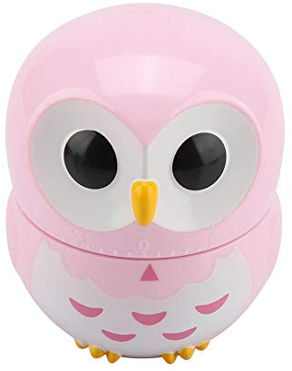 Timer Gufo Timer Alta Precisione per Frittura Cottura Uova Cottura (Rosa)