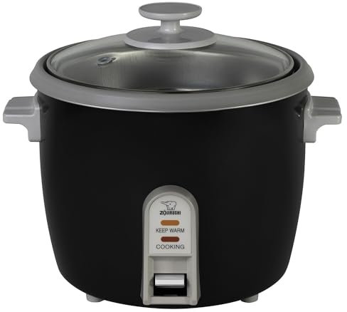 Zojirushi - Olla de arroz clásica y vapor, color negro