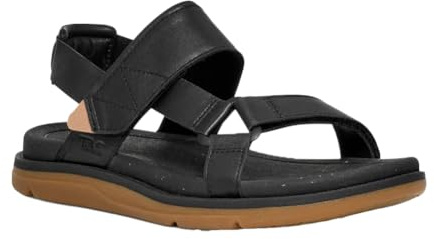 Teva dam W Madera slingback sandal, Svart, 9