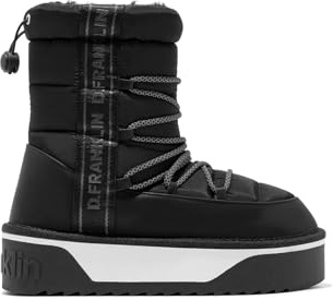 D.Franklin Botas de Mujer con Forro Interior de Pelo Nordic V.2 Bomb en Negro - Botas para Mujer - Moda casual - Talla (41) - Modelo bomb