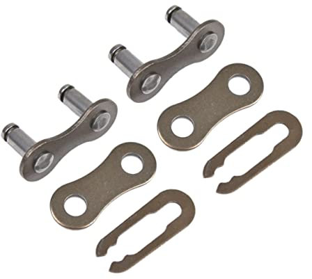 Yardwe 10stück Edelstahl Fahrradkette Fehlendes Glied Kette Zubehör Für Einzelkette Wiederverwendbarer Verbinder Für Fahrrad-geschwindigkeitskette