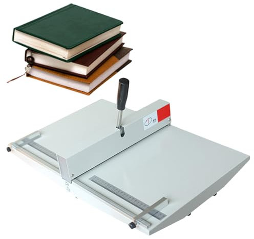 460 mm Falzmaschine für eingeritztes Papier, A3/A4 Papierfalzmaschine, manuelle Faltenmaschine mit Positionierungslineal zum Knicken und Falten