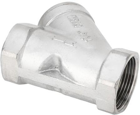Edelstahl-Y-Sieb, 304-Edelstahl-Filtergewinde, Y-förmiger Filter Dn32 für Rückschlagventile für Wasser, Öl und Gas