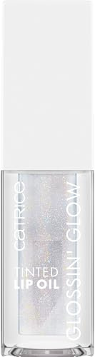 Catrice Glossin' Glow Tinted Lip Oil, Lipgloss, Nr. 060, Transparent, pflegend, Färbeeffekt, mit Ölen, vegan, ohne Konservierungsstoffe, ohne Parabene, ohne Mikroplastikpartikel, 1er Pack (4ml)