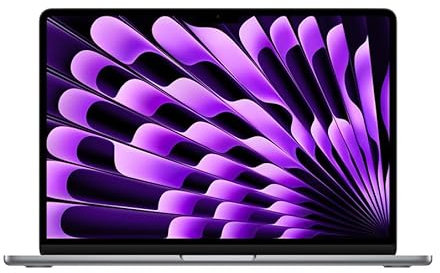 2024 Apple MacBook Air avec une puce Apple M3 avec 8CPU & 8GPU (13-pouces, 8 Go RAM, 256 Go SSD Stockage) (AZERTY French) Gris Sidéral (Reconditionné)
