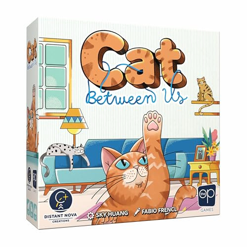 USAopoly | Cat Between Us | Board Game | Ages 8+ | 2-6 Players | 30 Minutes Playing Time