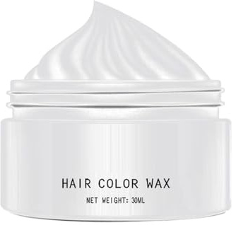 Teinture Crème de Coiffure Instantanée, Cire Capillaire ée instantanée | Coloration temporaire couleur, Cire peinture pour femmes, adultes,