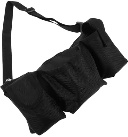 AKOOSY Verstellbare Kellnertasche mit Schultergurt Leichte Kellnergürteltasche mit Mehreren Fächern für Hotel Ktv Barpersonal Effiziente Bedienungstasche für Servicekräfte