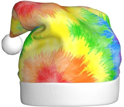 VCzsdff Batikdruck, Unisex, Erwachsene, jährliche Zeremonie, 1 Stück, Weihnachts-Stirnbänder, Dekoration, Weihnachtsbaum, Schneemann, Weihnachtsmannmütze
