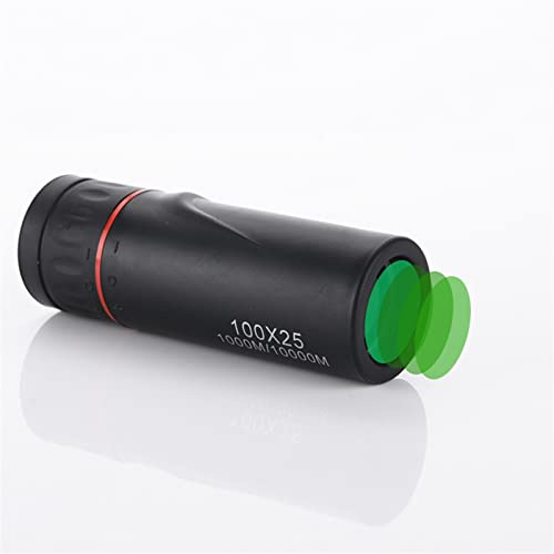 LYGXWJFC Kikare Professionell 20X50 Night Vision High Glasses Power Telescope Campingutrustning Långdistans Ny observation och inspelning (100x25)
