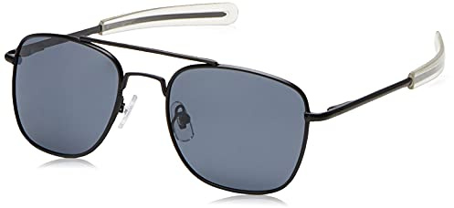 CAMPCO HUMVEE Polarized Aviator Sunglasses for Men & Women – Gold Frame, Gray Lens, UV400 – Great for Driving, Fishing, Gifts