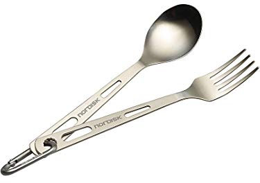 Nordisk Titan Besteck 2-teilig Grau, Geschirr und Besteck, Gr??e One Size - Farbe Titan