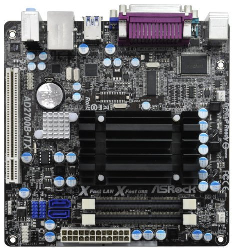 ASRock DDR3 1066 Intel - LGA 1155 schede madri (AD2700B-ITX)