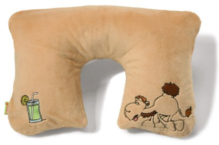 Nici 52055-700 - Reise Nackenkissen Motiv - Kamel, beige