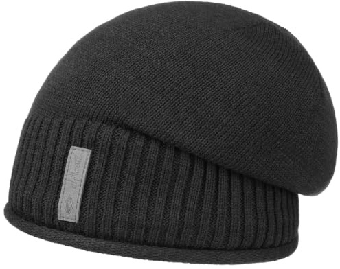 CHILLOUTS Etienne Hat Unisex Mütze - Beanie Herren Winter Warm, Damen Winter Mütze, Unisex Wintermütze Teddy-Fleece, Hochwertige Beanie, Einheitsgröße ONE Size, schwarz