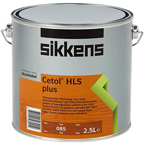 Sikkens Cetol HLS Plus Farbe, unterschiedliche Farben, 1 l, 2,5 l und 5 l Teak 2.5L