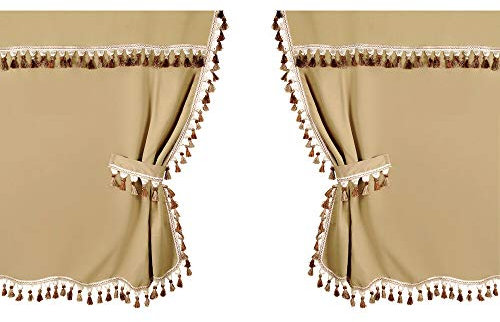 LAMPA 98625 Oscura, Mittelvorhänge für LKW, Standardkabine - Beige