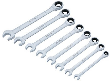 Blue Spot Tools 04310 8PCE Metric Spanner Set (8-19MM)