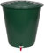 XL Wassertank 210 Liter aus Kunststoff in Grün. Inklusive Wasserhahn (optional zu montieren) und Deckel mit Sicherheitsverschluss! Topp für den Garten!