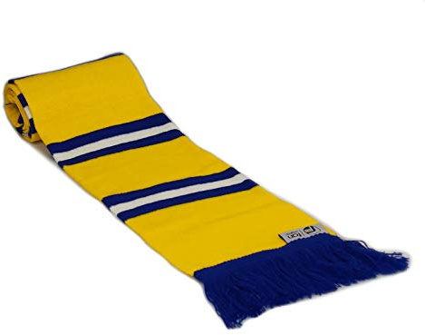 fanoriginals - Fußballschal in den Farben von Leeds United - Retro-Stil