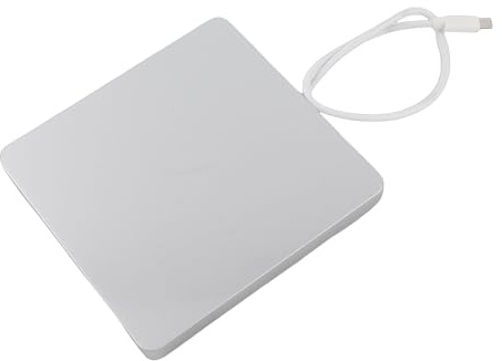 cigemay Lecteur Optique d'ordinateur, graveur Silencieux de DVD Externe de Type C, pour Mac OSX SE/pour ME/2000/XP et