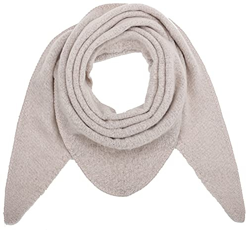 Ever Bloom Damen Schal XXL, Flauschige Weiche Dreieck Schale, Poncho, Dreieckstuch Strickschal Halstuch für Frauen und Mädchen Lang Kuschelig, Einfarbig 190 * 80 cm