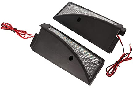 VBESTLIFE Blinker für Elektroroller, 1 Paar 10-Zoll-Blinker für Elektroroller, Leichte E-Roller-Warnrücklicht, Taktische Rucksäcke für Elektroroller-Teile