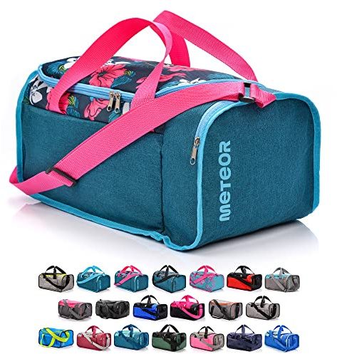 meteor 20 40 L Sporttasche Kinder Badetasche Gym Tasche Herren schwimmtasche Schultertaschen Reisetasche Jungen Urlaubstasche klein Sport-Taschen Schule Kindertaschen