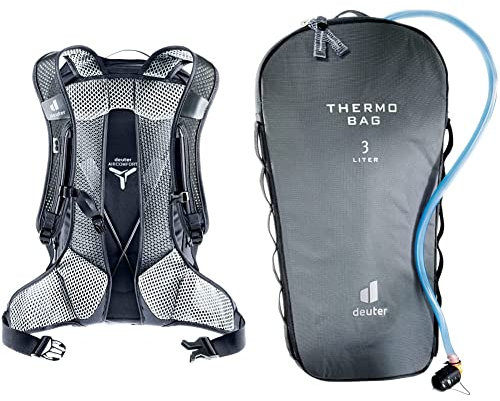 deuter Race Air 14+3 Fahrradrucksack & Streamer Thermo Bag 3.0 l isolierende Tasche Trinksysteme