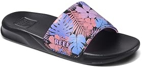 Reef Kids Girls Sandals, Kids One Slide, Purple Fronds, UK 12