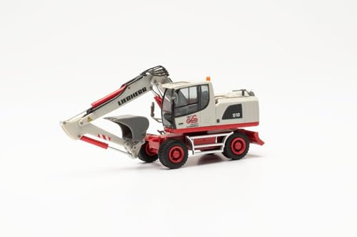 Herpa modello di camion Liebherr A 918 pala gommata Schlenter Aachen, in scala 1:87, pezzo da collezione, modello tedesco, statuetta plastica