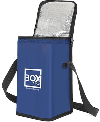 6L Small Cooler Bag. Insulated Thermal Bag with Shoulder Strap. Keep Warm & Cold, Leakproof, Lightweight Can Bottle Cooler. Perfect for Camping, Picnic, Beach, Travel.