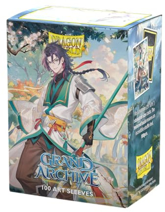 Dragon Shield Sleeves: Matte Art: Grand Archive: JIN Fate Defiant (100 unidades)