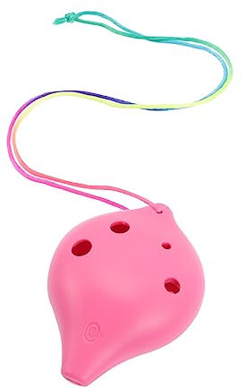 Abaodam Okarina Aus Kunststoff Für Anfänger Leicht Spielbar Tragbar Und Langlebig